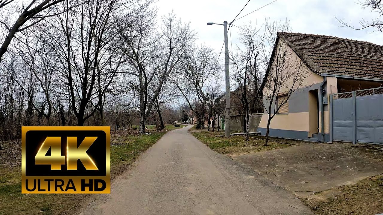 Tompojevci, Croatia, Hrvatska - 4K
