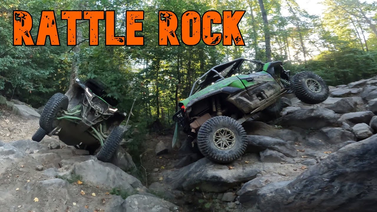 Windrock Park | Bill & I take on Trail 47 Rattle Rock & 38 Little School bus | KRX 1000