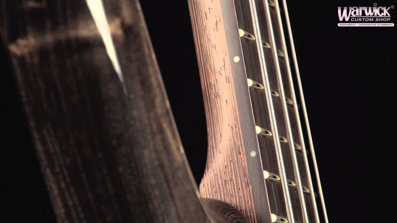 Warwick Custom Shop Masterbuilt - Corvette DB Burning Neon Finish