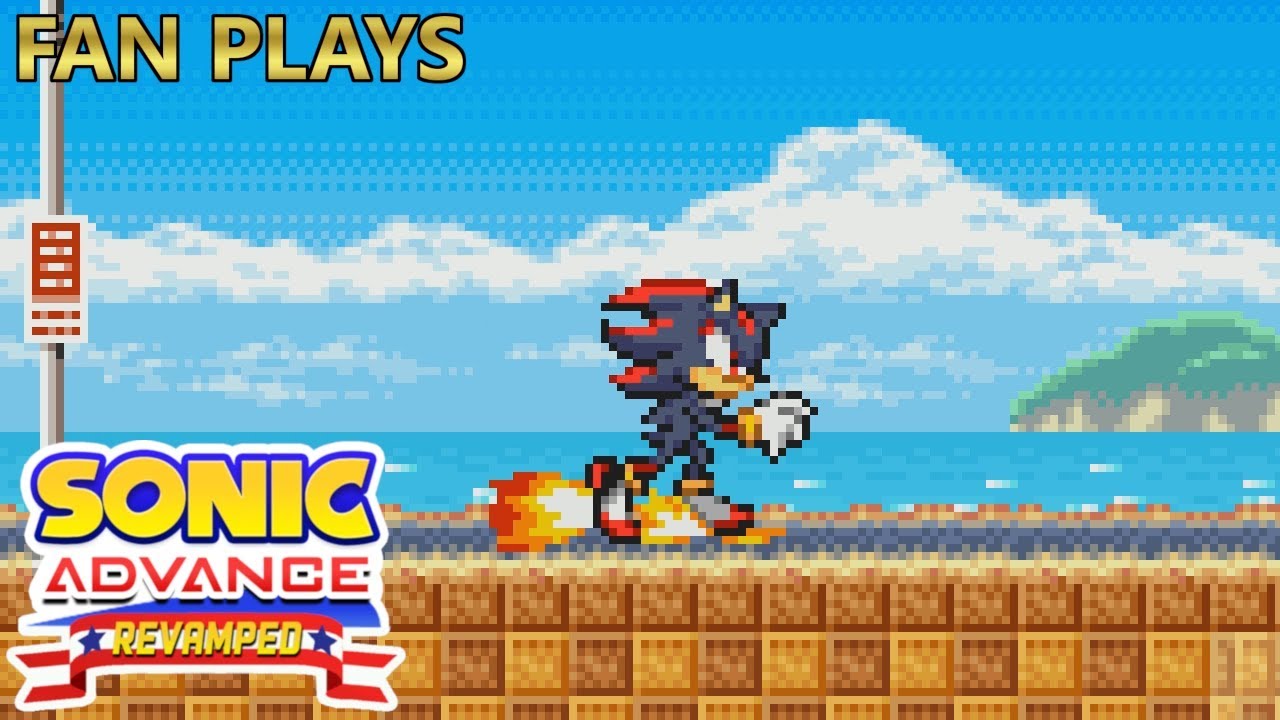 Fan Plays: Sonic Advance Revamped Demo (SAGE 2018) - Shadow Gameplay