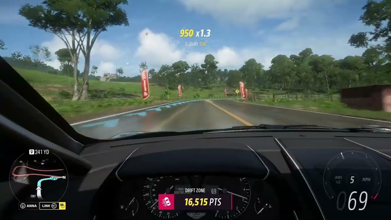 Cruising in the Aston DBS