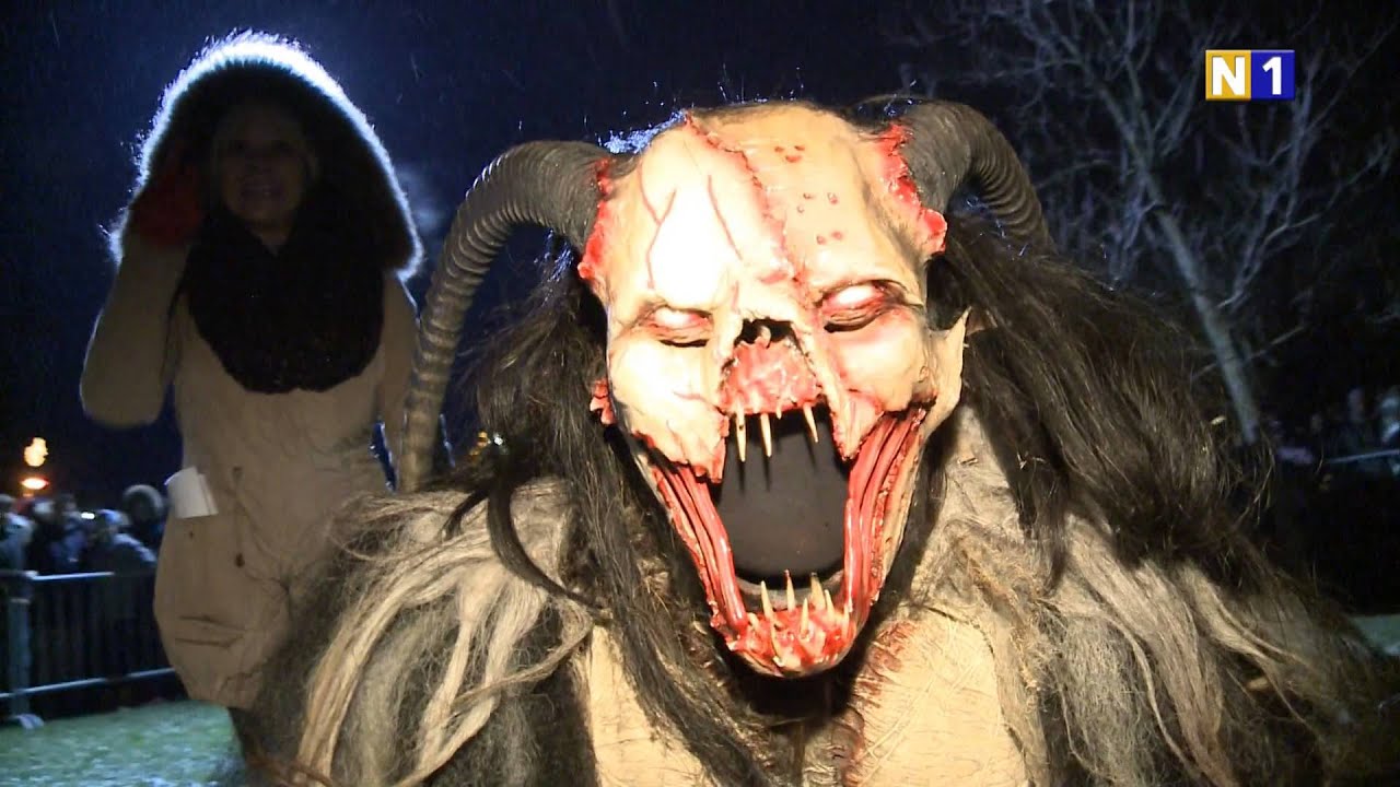 Perchtenlauf der 'Blue OX' in V&ouml;sendorf