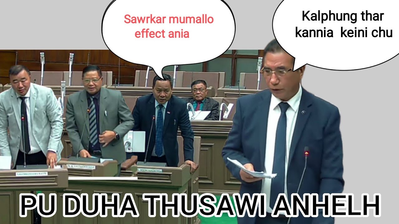 Pu Duhawma CM thusawi anhelh 