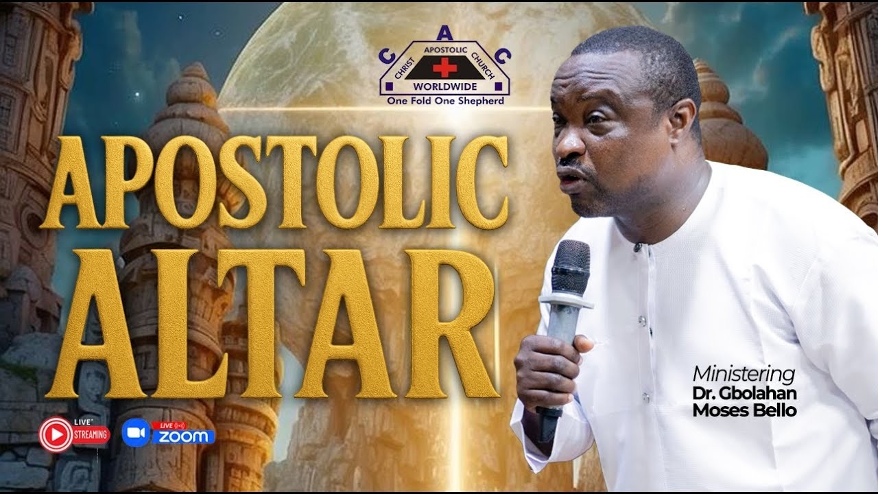APOSTOLIC PRAYER WITH PROPHET GBOLAHAN MOSES.