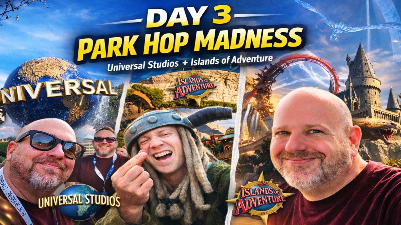 Путешествие по Эпической Вселенной, день 3 | Universal Studios, Islands of Adventure и встреча с ...