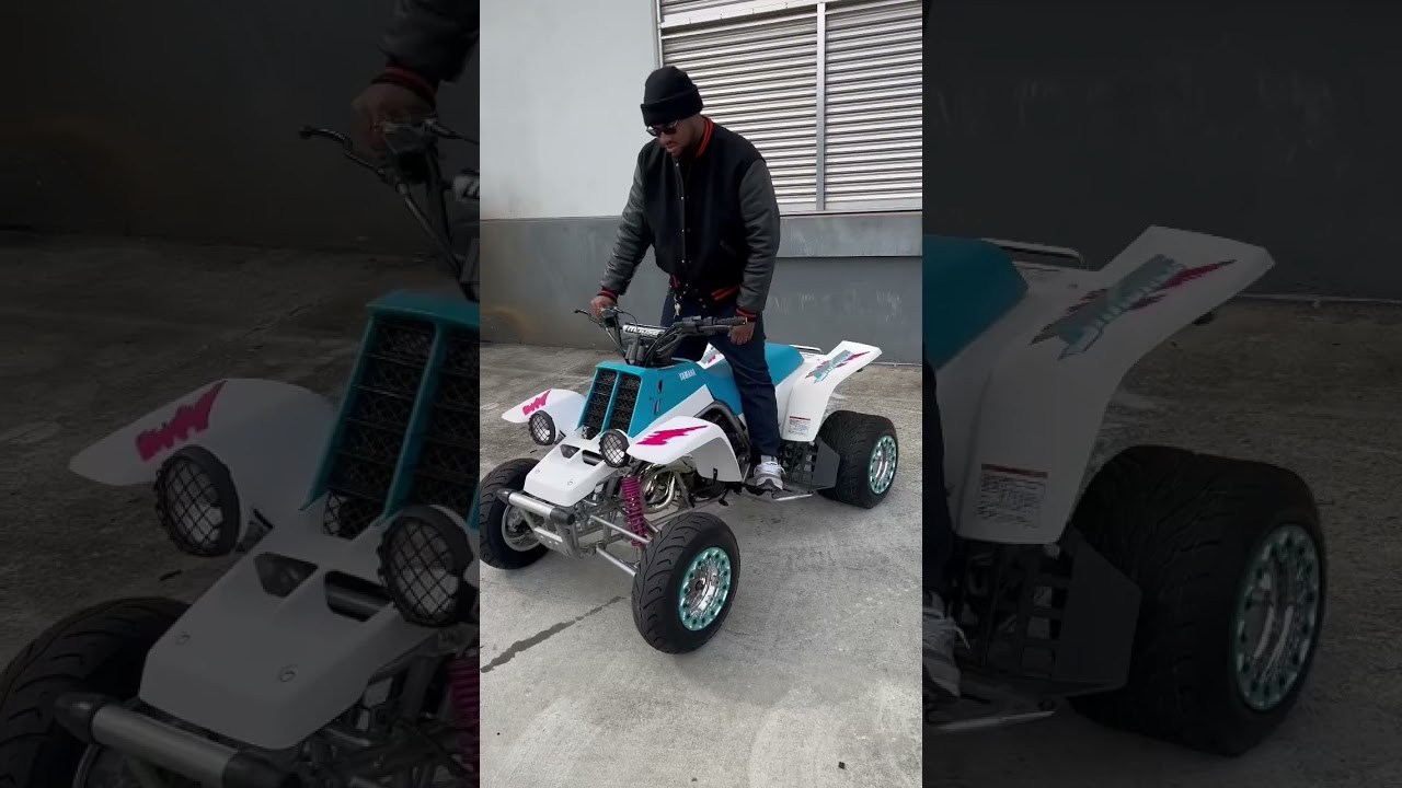 Yamaha Banshee 1992 года заводится всего одним ударом! @1tonystunts #leekgt #banshee #shorts