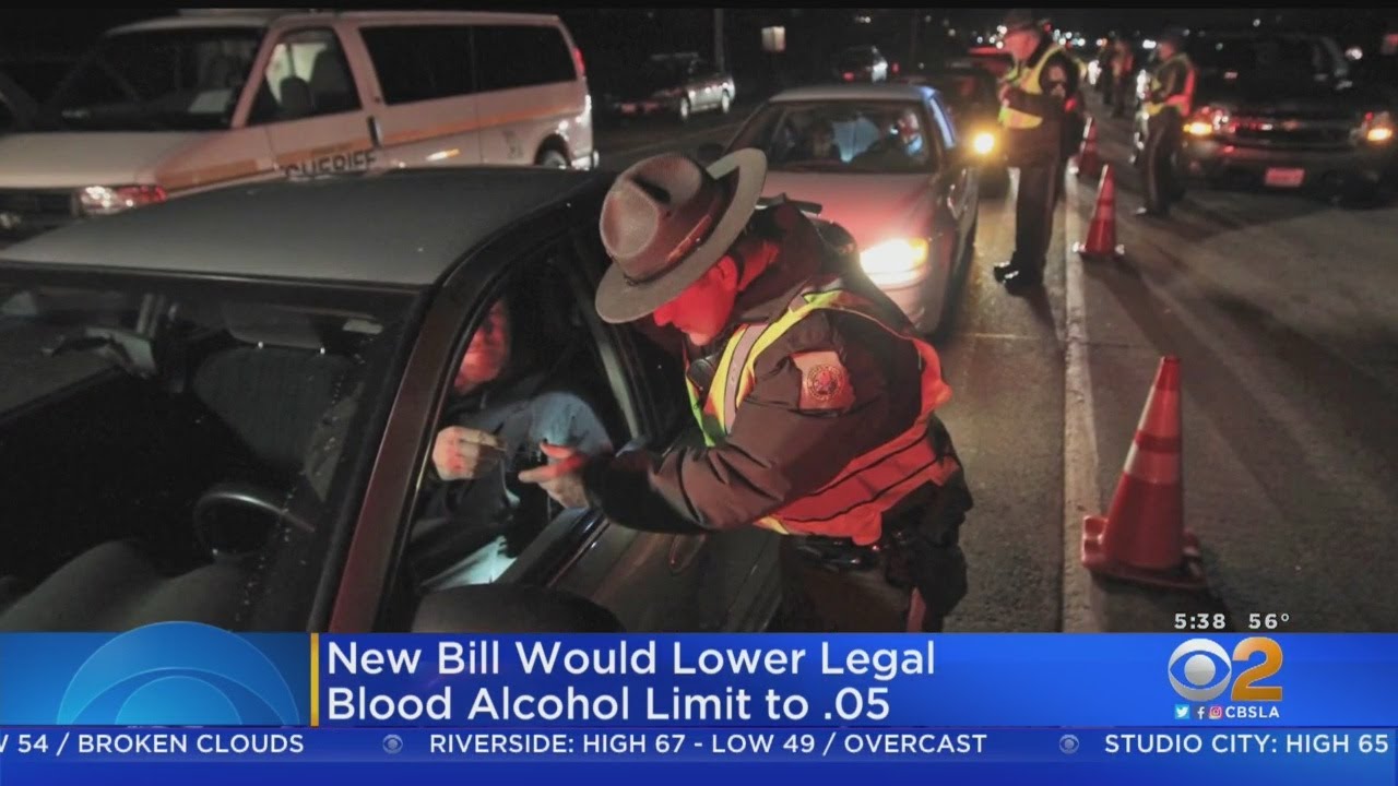 California Lawmakers Considering Lowering Blood Alcohol Limit