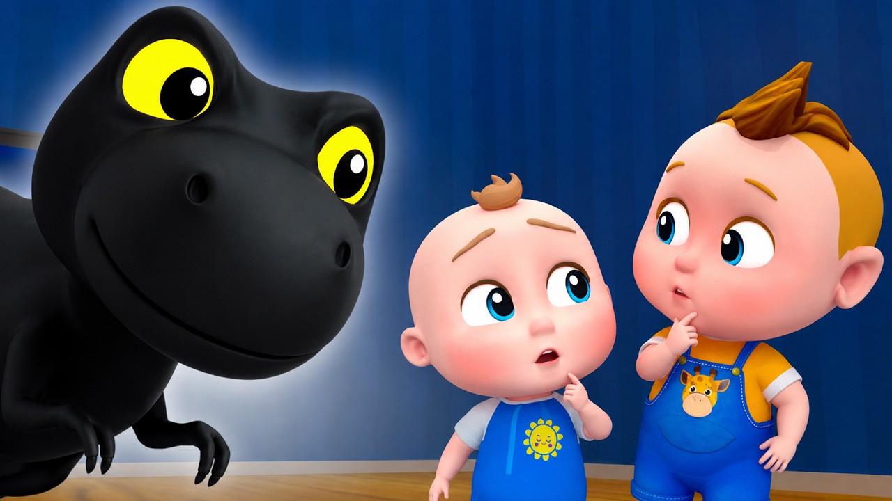 Bayi Kecil Takut Gelap - Temukan Dino Dalam Kegelapan | Lagu Anak anak - Super Sumo Bahasa Indonesia
