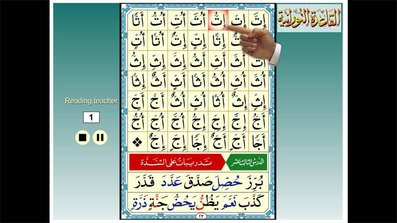 Lesson 12: Shaddah