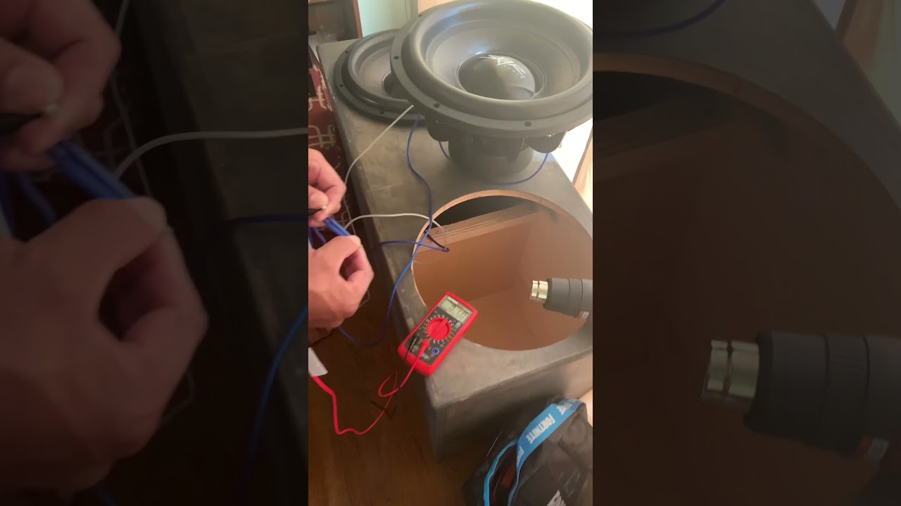 How to wire dual subs to 1 ohm