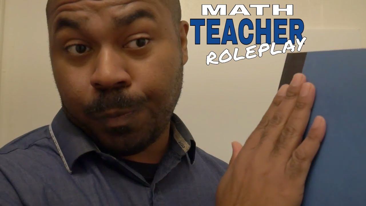 ASMR Teacher Role Play MATH TEACHER with Teacher Writing, Page Flipping & Page Turning (Soft Spoken)