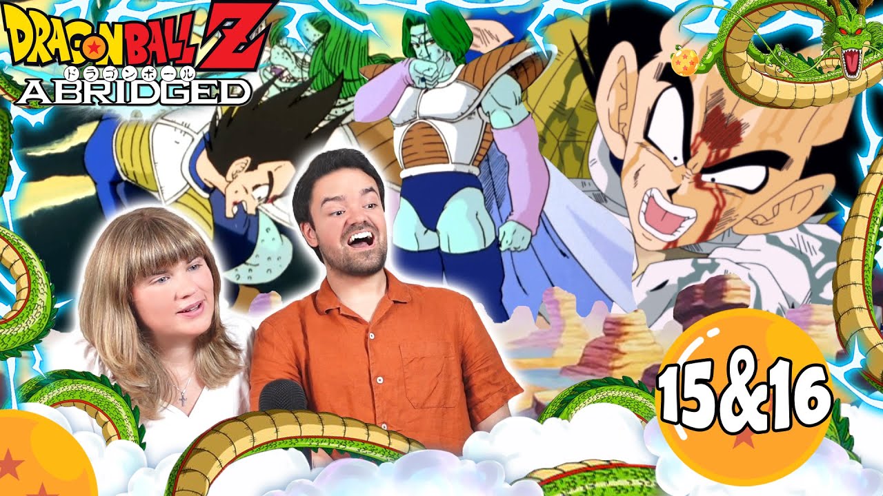 Реакция на эпизоды 15 и 16 Dragon Ball Z (сокращенные)