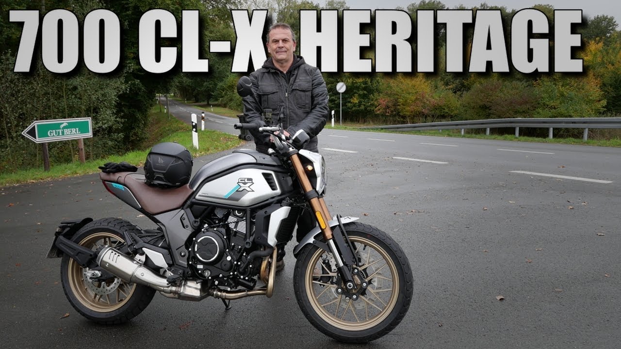 CF MOTO 700 CLX Heritage Produktvorstellung 2022 | Kooperation CF MOTO & KTM