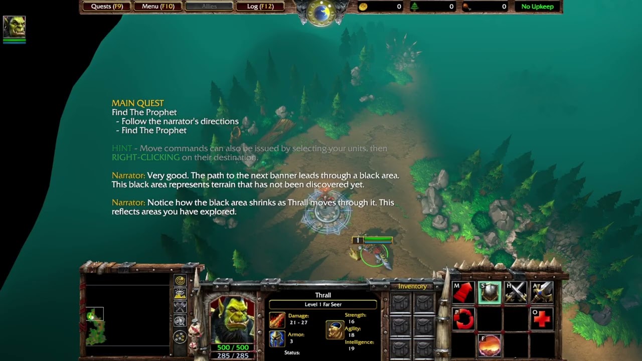 Warcraft 3 Reforged - Prologue Campaign - Chapter 1: Chasing Visions