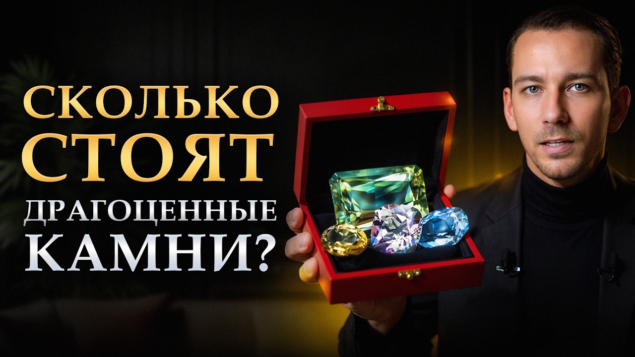 Все ювелирные камни МИРА в одном видео за 10 минут! / Сколько стоят РЕДКИЕ и БЮДЖЕТНЫЕ камни?