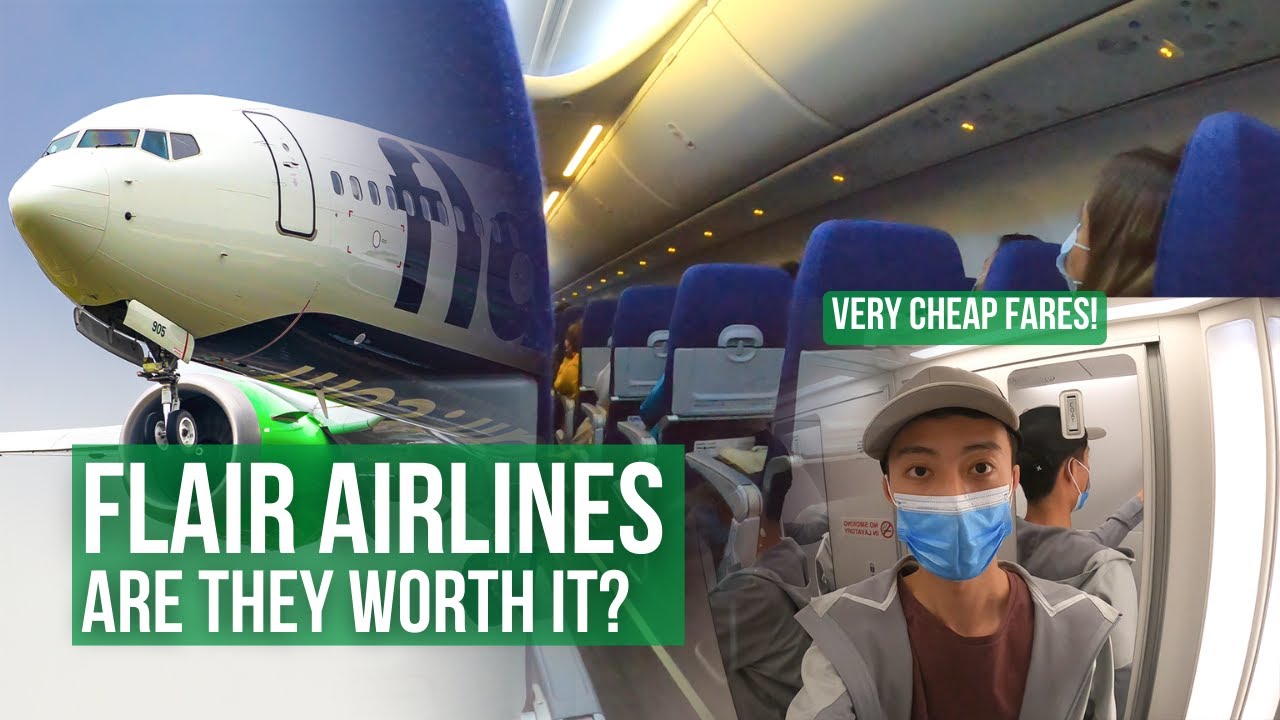 Flair Airlines Review! Is Flair WORTH it? | 737 MAX-8 TRIP REPORT