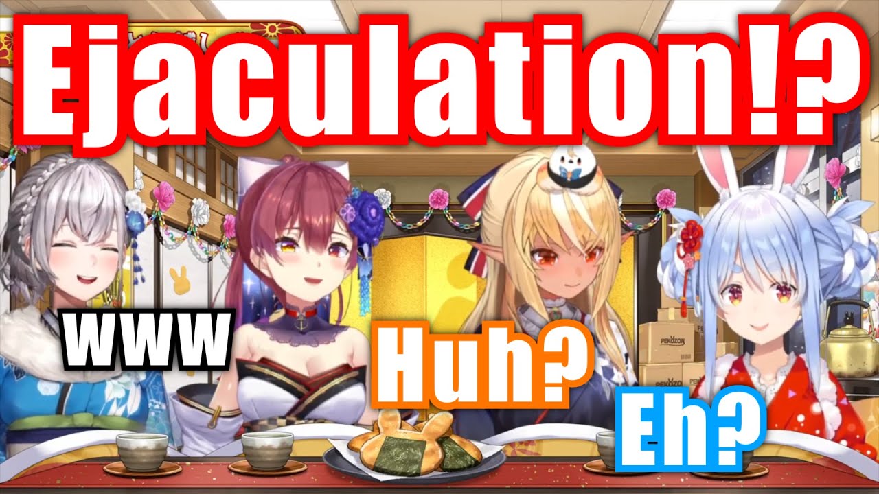 Marine, Noel, And Flare In Shock After Pekora Said...【Hololive/Usada Pekora】