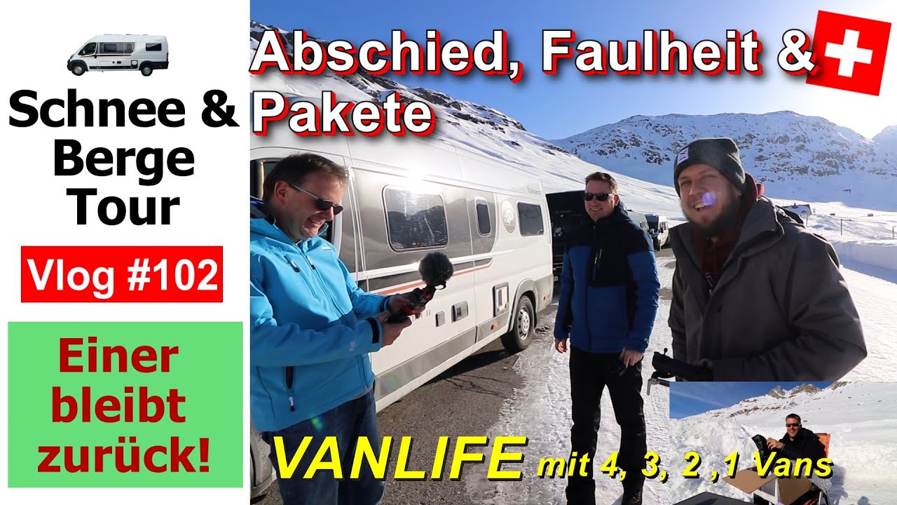 102 Berge & Schnee | JUF Graubünden, ein Traum auf 2.126 m | Abschied, Faulheit & Pakete fürs Team