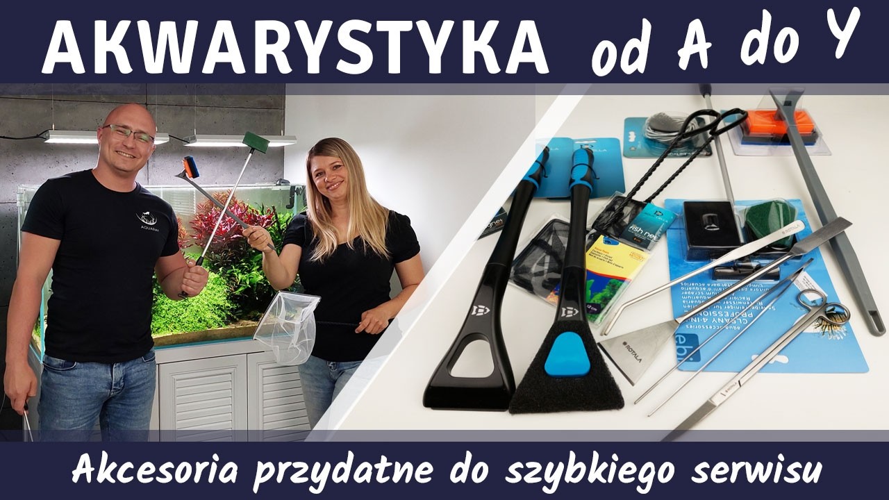 Akwarystyka od A do Y z AQUARAY - wygodne akcesoria od ROTALA, EBI-AQUA DELLA do codziennego serwisu