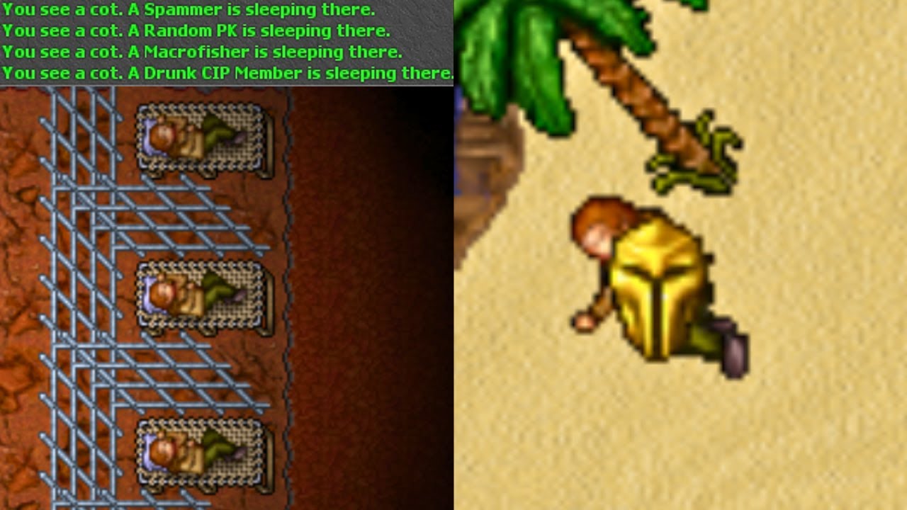FOUR OF THE MOST MYSTERIOUS PLACES IN OLD TIBIA [CIP LEAKED FILES 7.7]