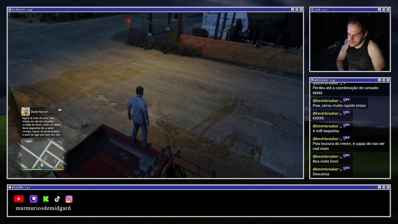 [🔴] ASMR | JOGANDO GTA V ATÉ GTA VI SAIR — LIVE GAMEPLAY #0017