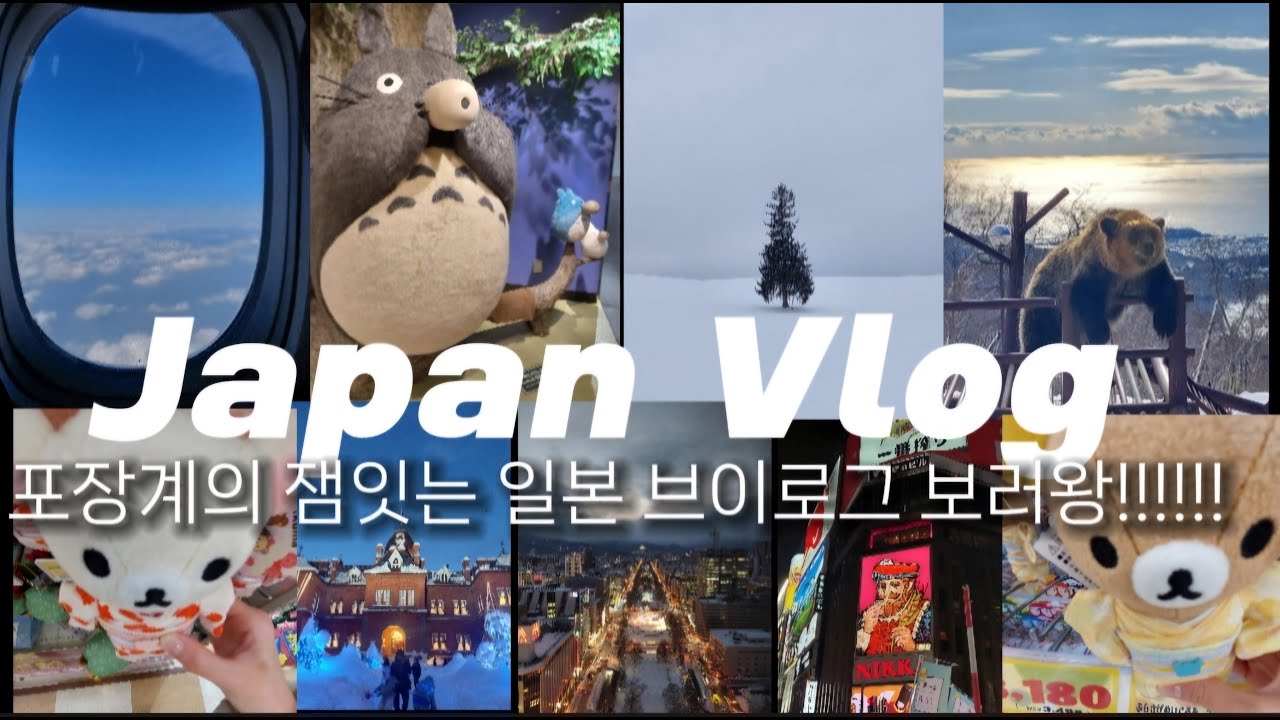 일본 삿포로 브이로그 1탄!#삿포로#삿보로티비타워#여행브이로그#브이로그#아이브#유뎅지