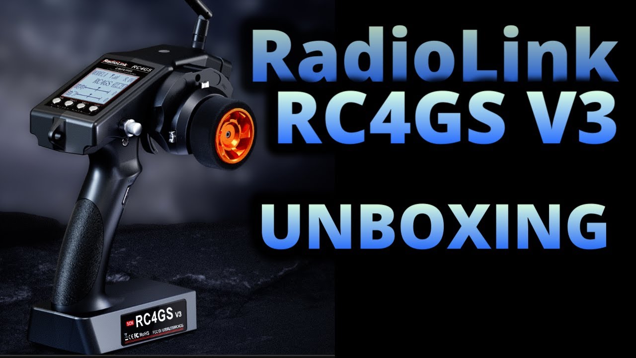 RadioLink RC4GS V3 UNBOXING with AMAZING RC..!!!