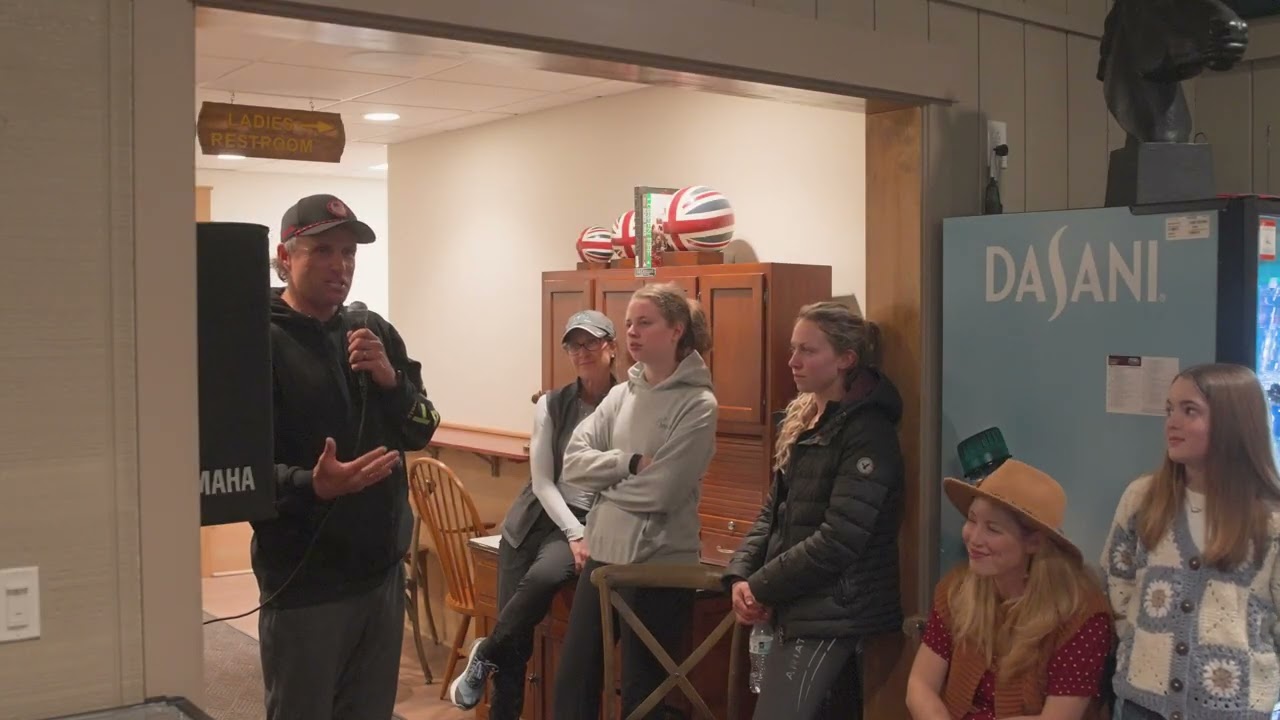 Boyd Martin speaks at the February Eventing Academy's Graze and Gaze!