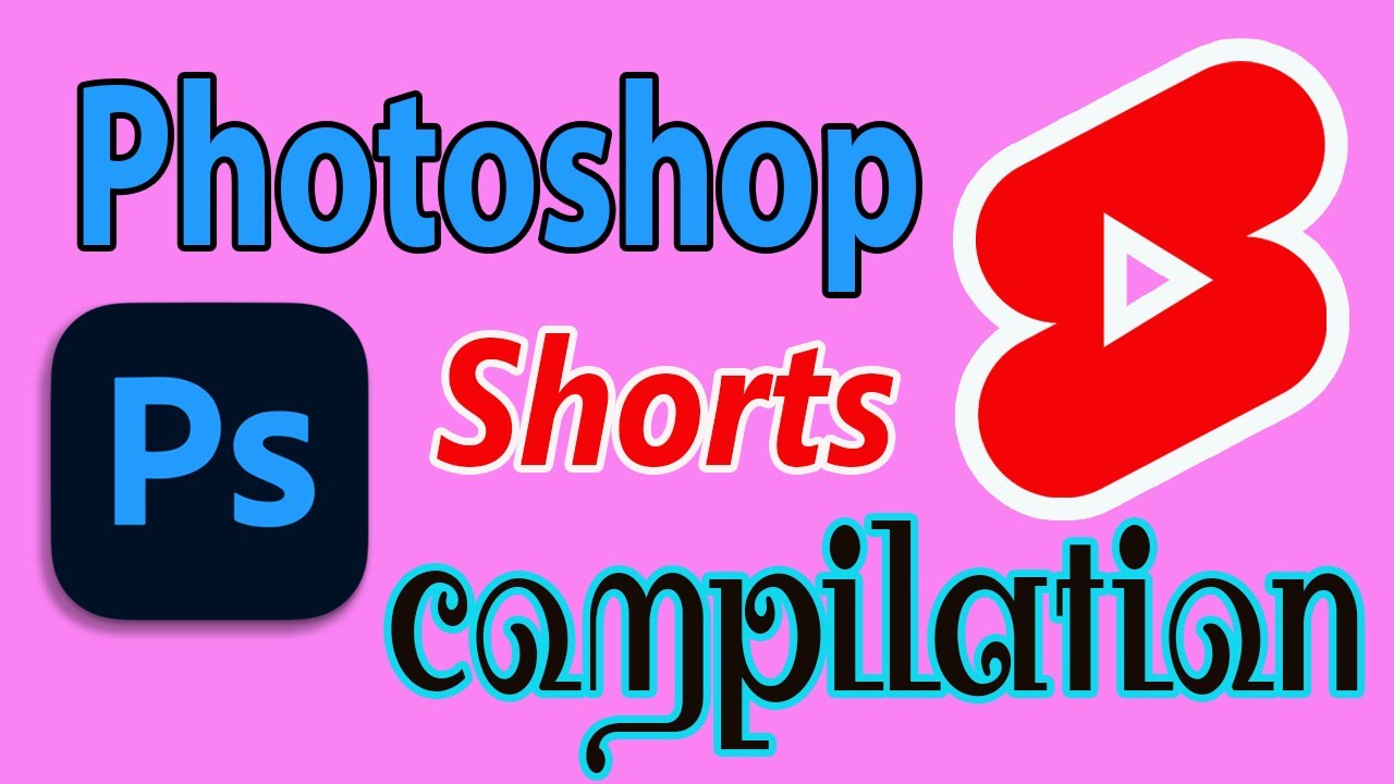 Photoshop Shorts Compilation 7 Tricks in 10 Minutes PART 2