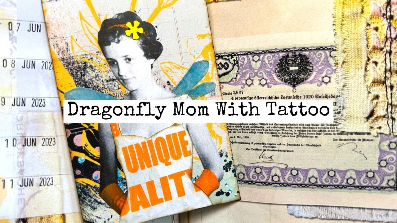 Transforming Vintage Photos into Junk Journal Magic/Junk Journal Snacks #84