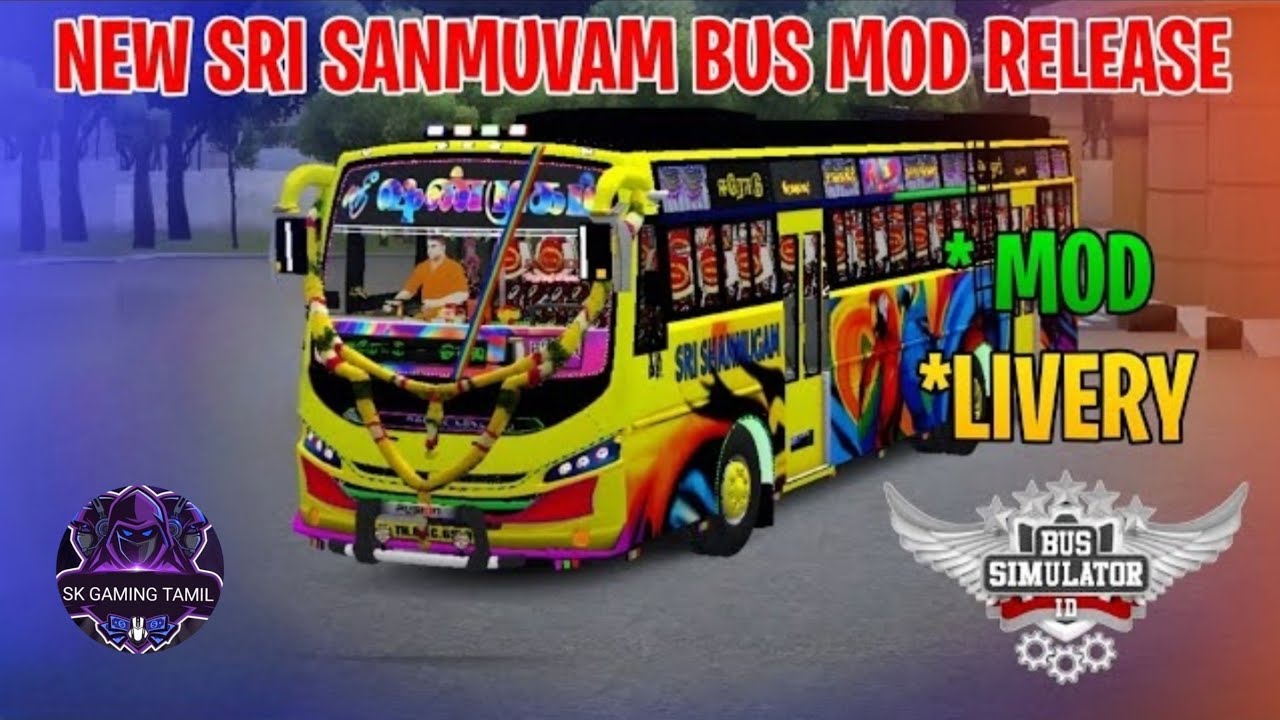 SRI SHANMUGAM BUS MOD | IN PASSWORD 🔑 | SK GAMING TAMIL 👍 |
