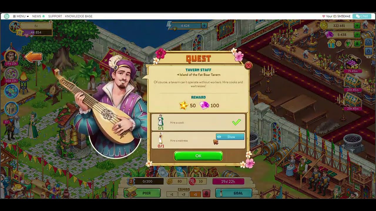 Playing Taonga's New Medieval Festival