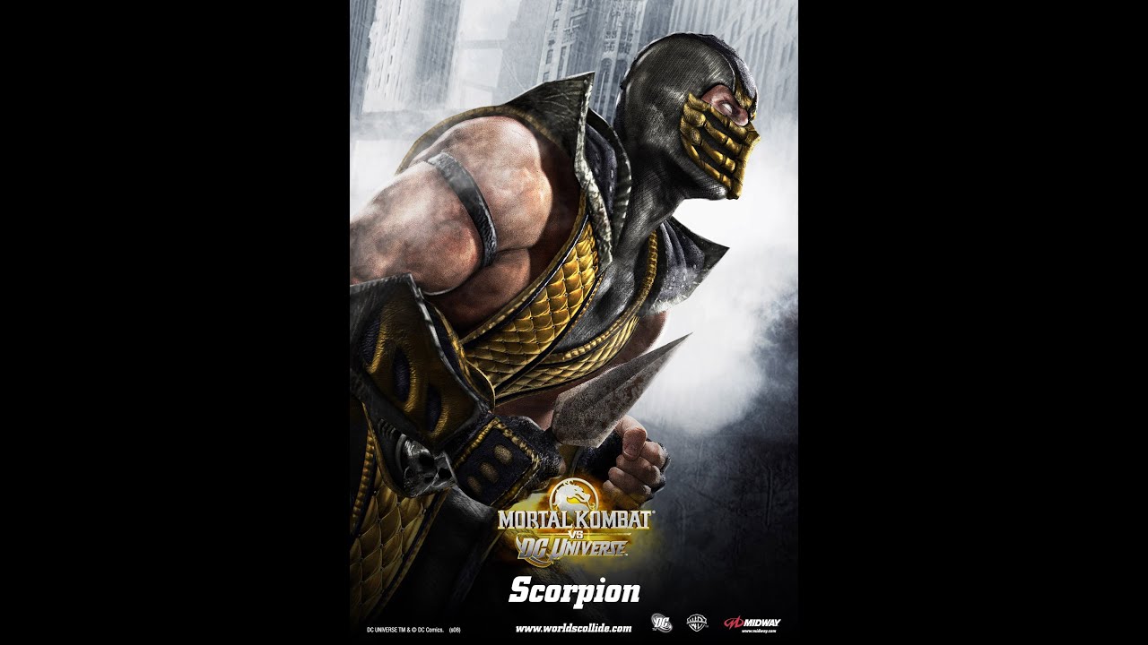 Mortal Kombat Vs DC Universe Scorpion Arcade Playthrough On Mixed Tower