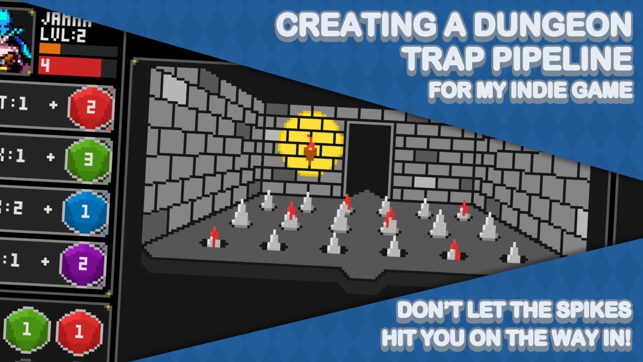Creating a Room Trap Pipeline for my Indie Game | Devlog