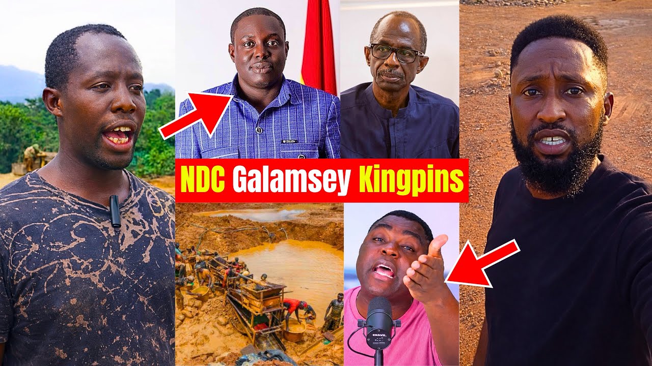 Ei, NDC😳 Asiedu Nketiah, Kevin Taylor & Atiwa East DCE serious doing Galamsey destroying farm lands 