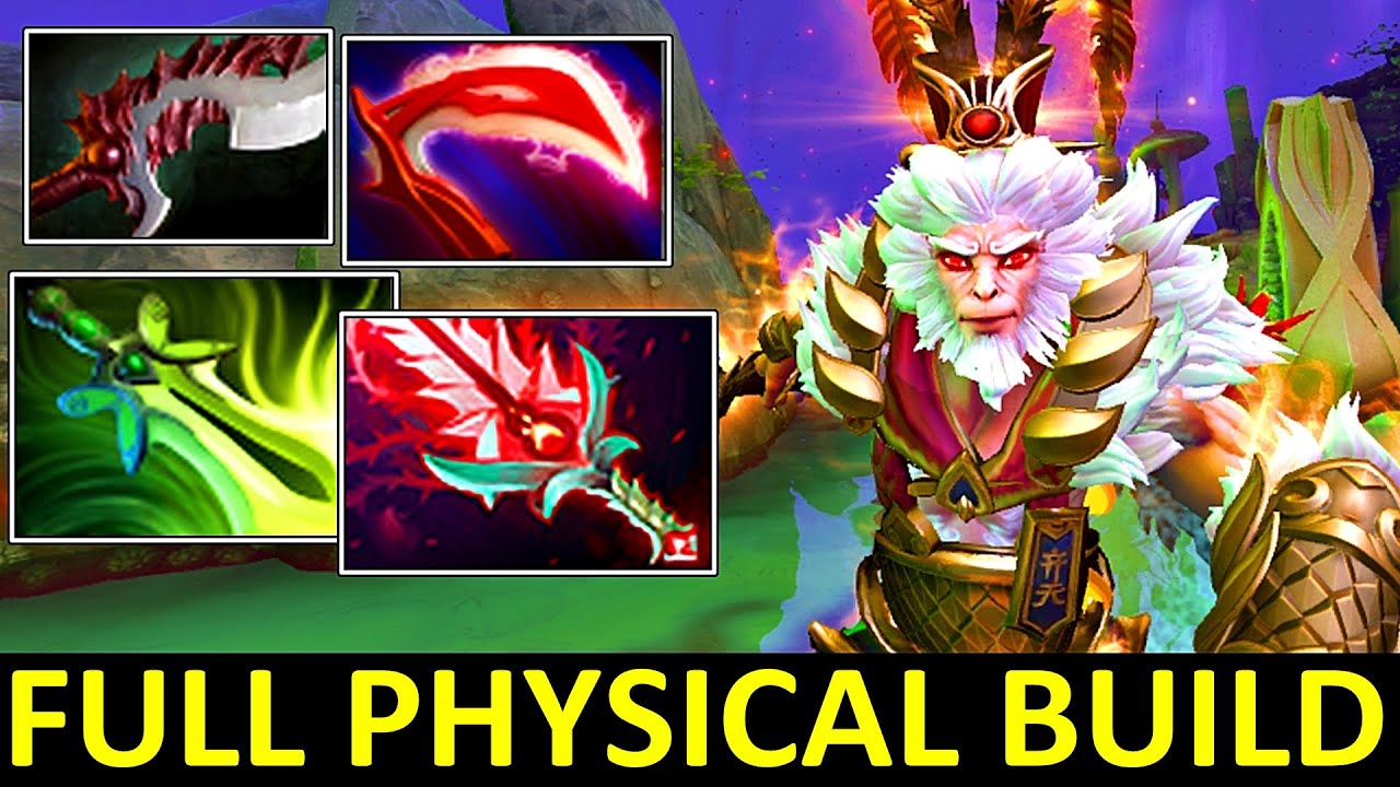 INSANE CARRY [ MONKEY KING ] FULL PHYSICAL BUILD GAMEPLAY