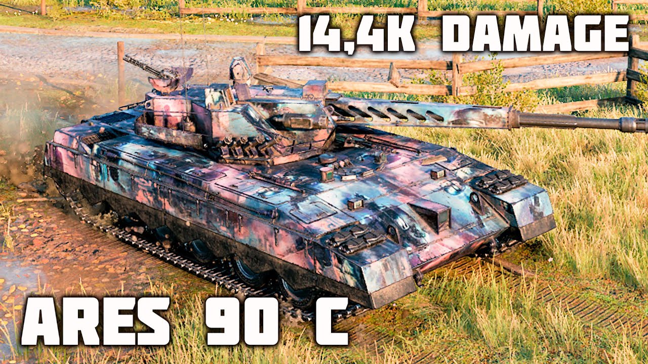 Ares 90 C WoT – 6Kills, 14,4K Damage