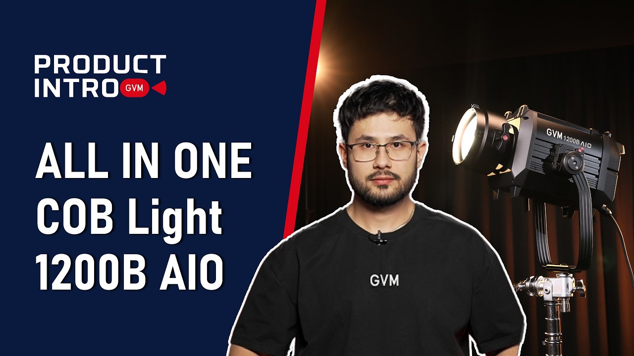 Best 1200W Bi-Color LED Light for Film? | GVM 1200B AIO Test & Specs