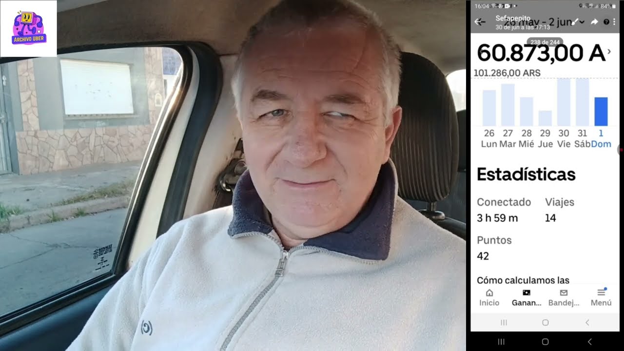 Los número de junio con Uber !!