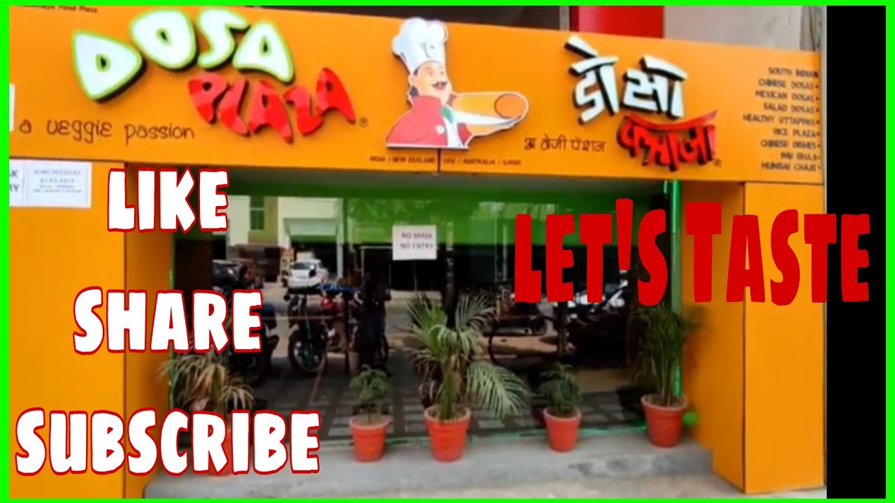 Dosa Plaza in godda!! Mocktails with Maxican Dosa!! South Indian Combo!! Budget me!!