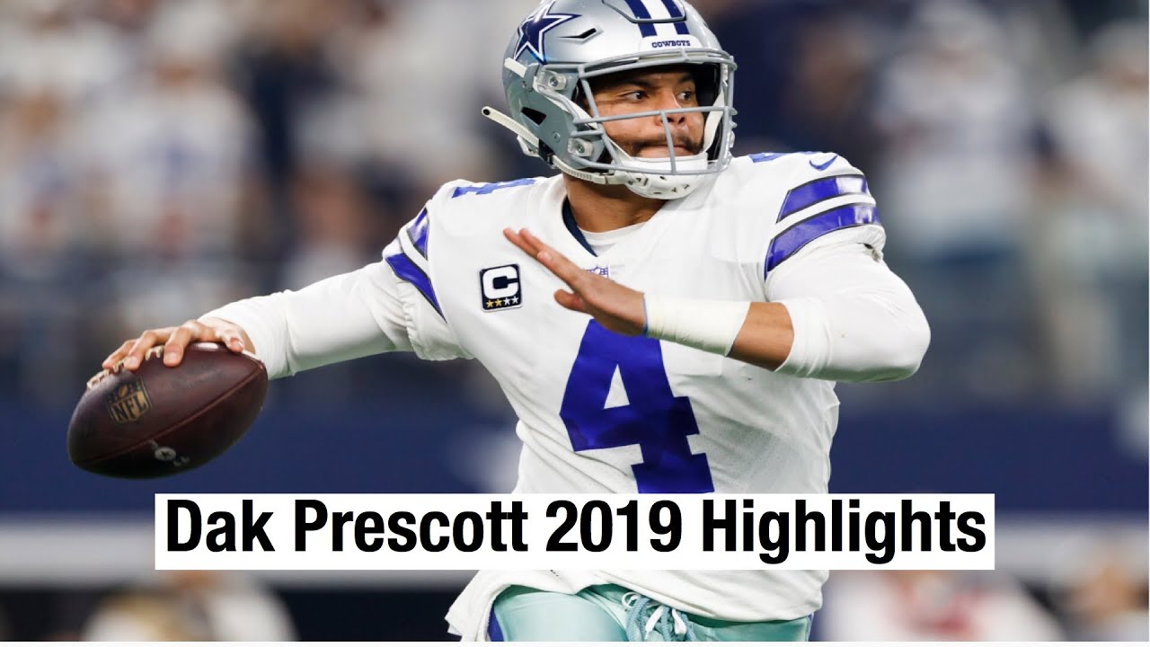 Dak Prescott 2019 Highlights/best throws and runs of the season