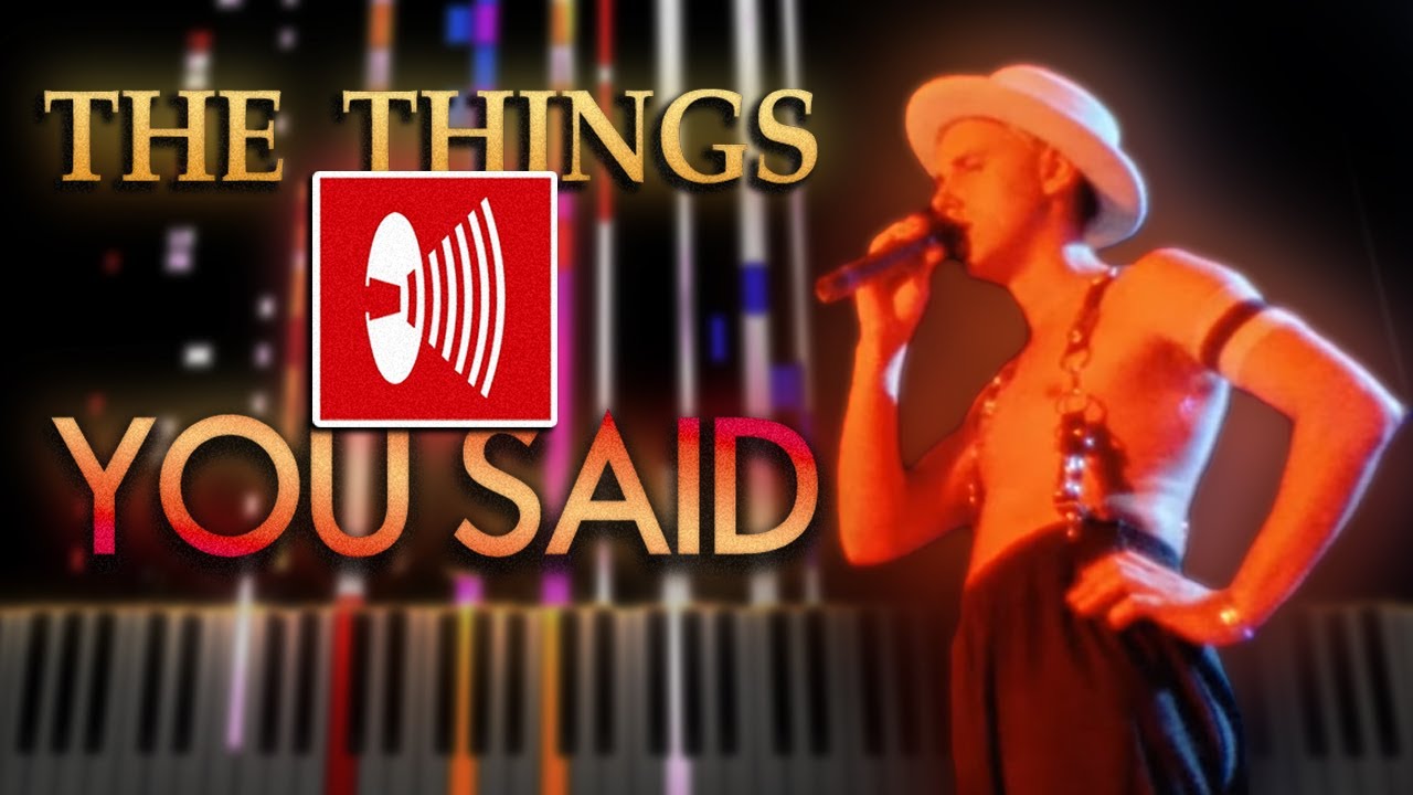 Depeche Mode - The Things You Said (MIDI Cover)
