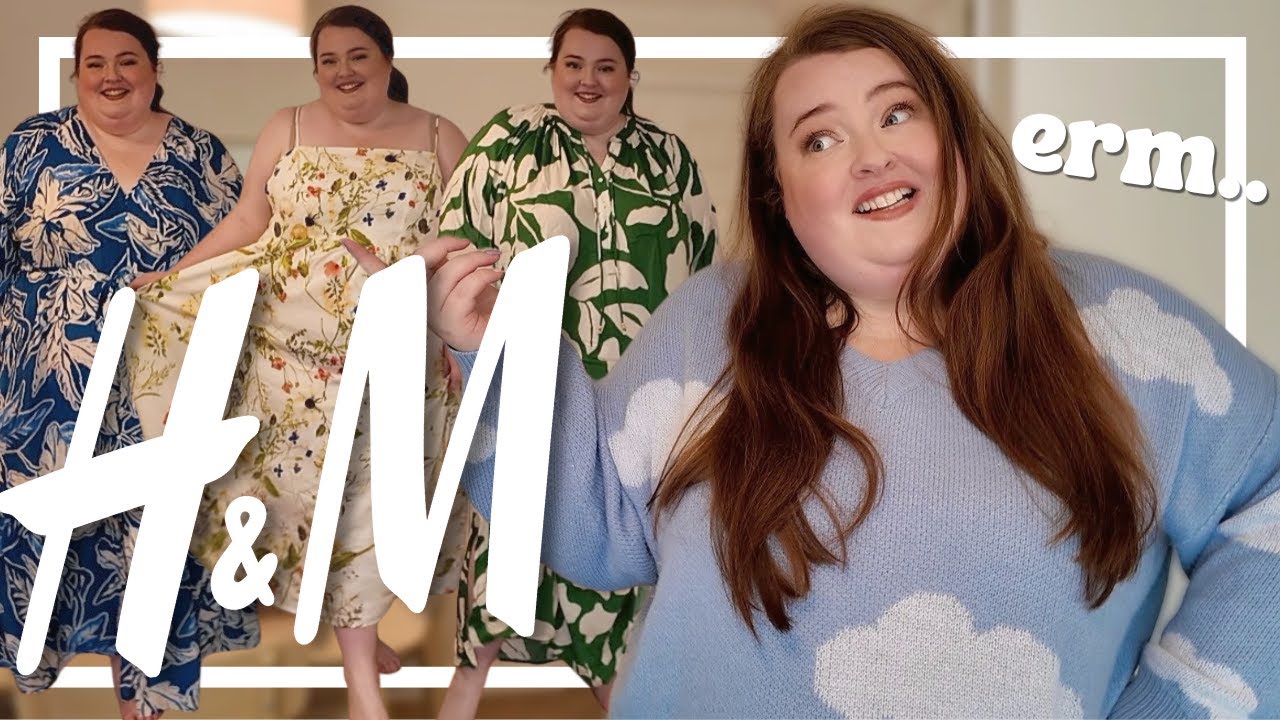 ВЕСЕННЕ-ЛЕТНЯЯ КОЛЛЕКЦИЯ H&M | Примерка одежды больших размеров | Э-Э-Э... НЕ УВЕРЕНА НАСЧЕТ ЭТОГ...