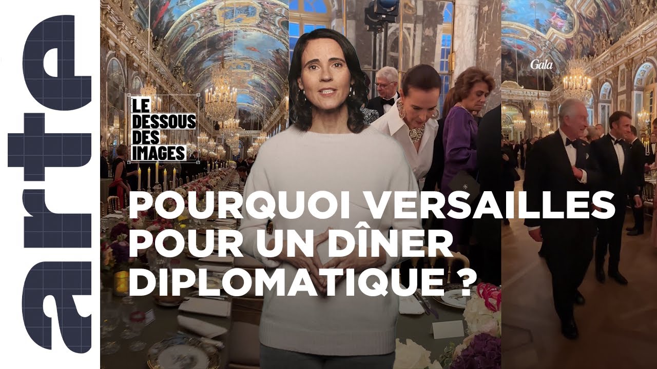 Charles III à Versailles : les coulisses d'un banquet royal - Le dessous des images - ARTE