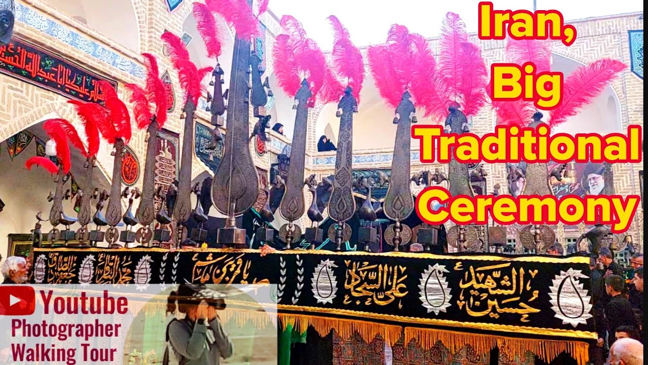 Iran,Big Traditional Mourning Ceremony in a Historical City:Naien Episode 1