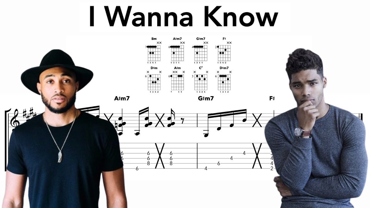 I Wanna Know Guitar Chords - Will Gittens Cover ft. Rome Flynn