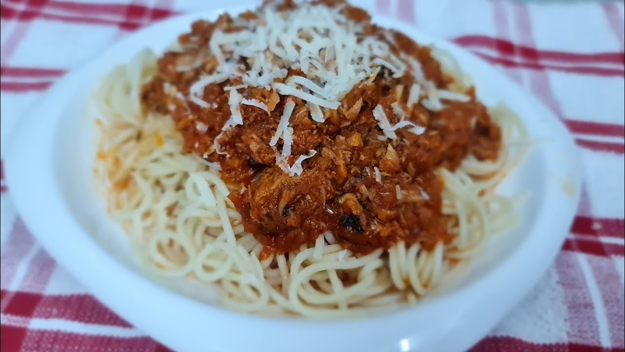 وصفة سباغيتي على طريقتي | أسهل وأطيب وصفة | بدون لحمة .. اسهل وأطيب غداء 🍝🍜|Spaghetti pasta 😋