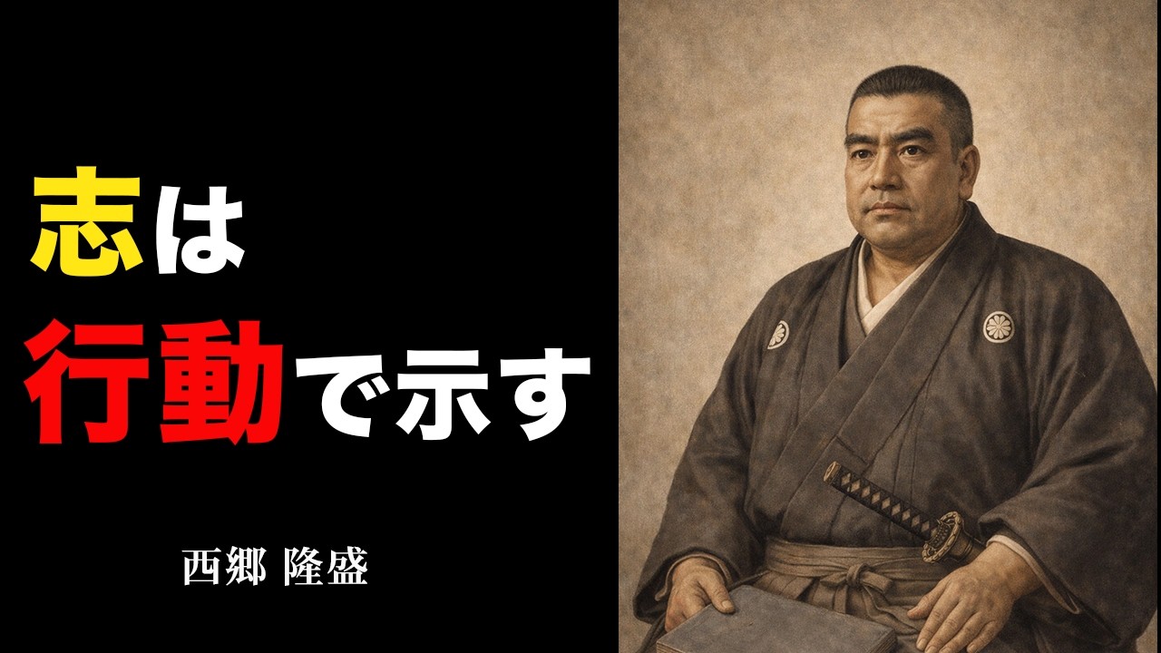 【人生を変える言葉】西郷 隆盛　名言15選