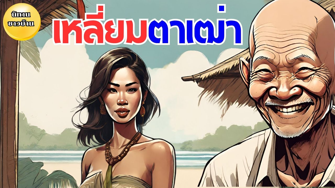 นิทาน เหลี่ยมตาเฒ่าหมาแก่ / เมื่อชายแก่คราวพ่อ มาหลอกหญิงรุ่นลูกทำเมีย