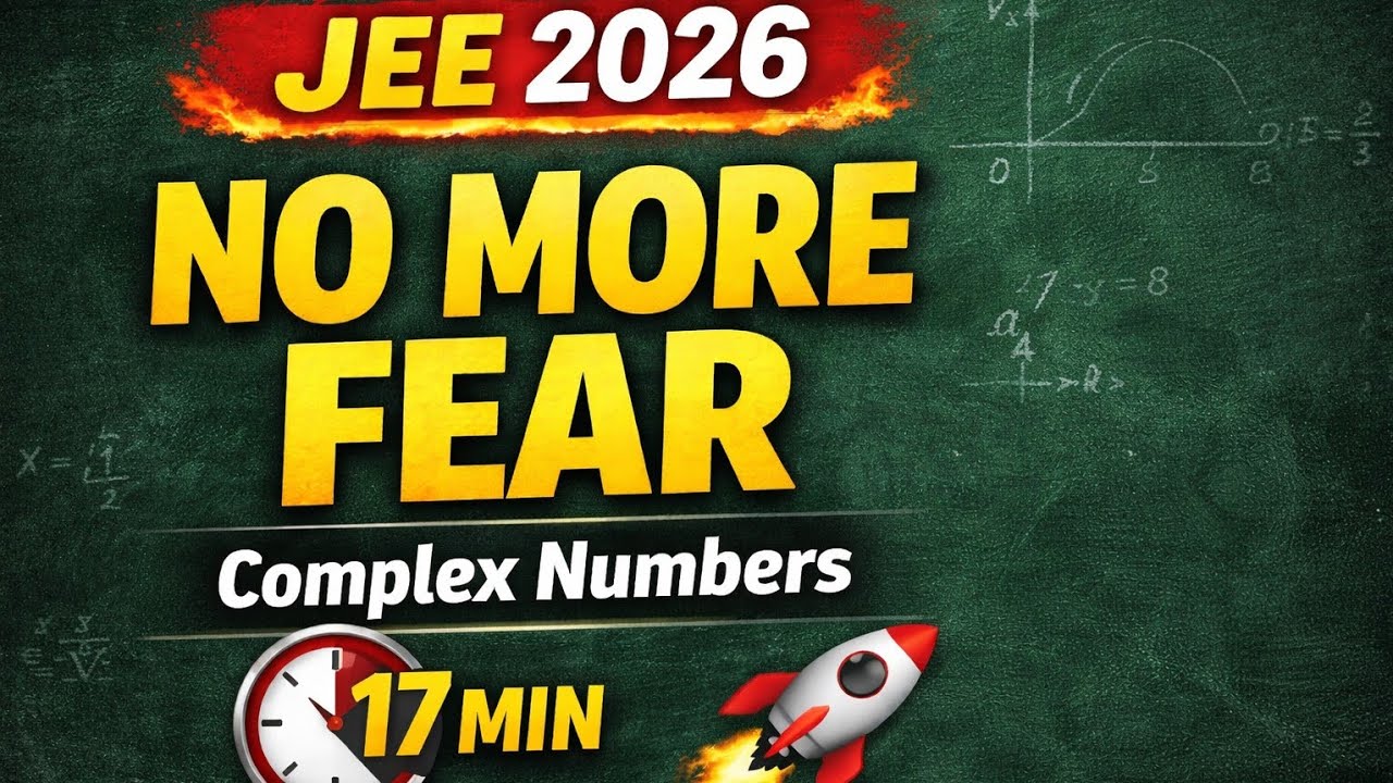 Crack Complex Numbers JEE 2026 @Mathswithmahesh90 
